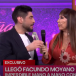 Polémica reaparición de Facundo Moyano en un programa de televisión